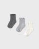 Back of 3 socks baby