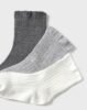 Back of 3 socks baby