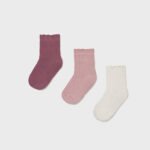 Back of 3 socks baby