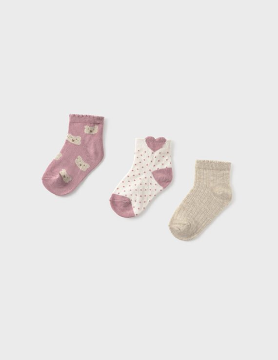 Pack of 3 socks baby