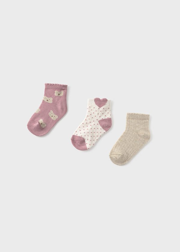 Pack of 3 socks baby