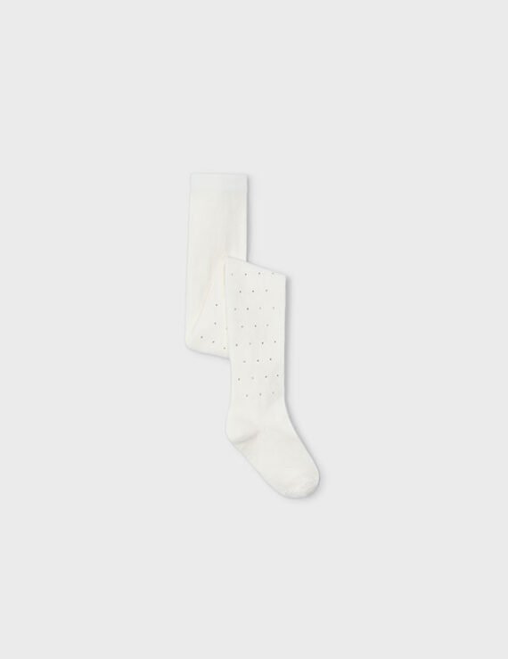 Girls tights with press studs