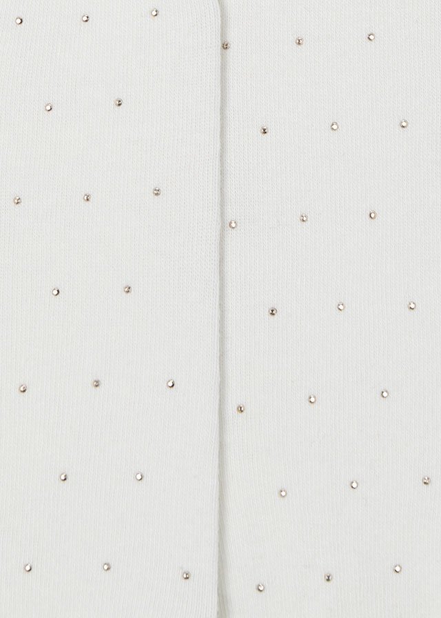 Girls tights with press studs