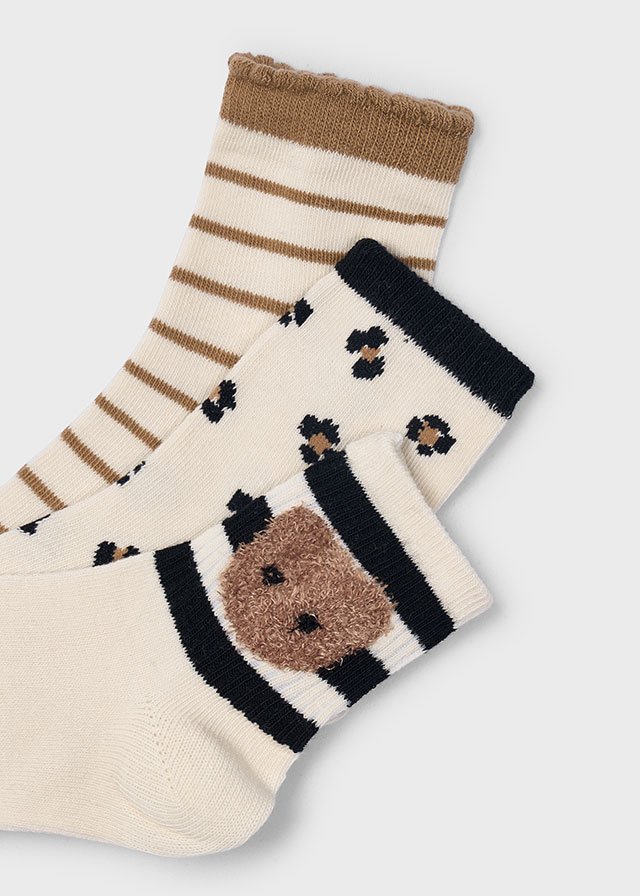 Girls 3 pack of socks