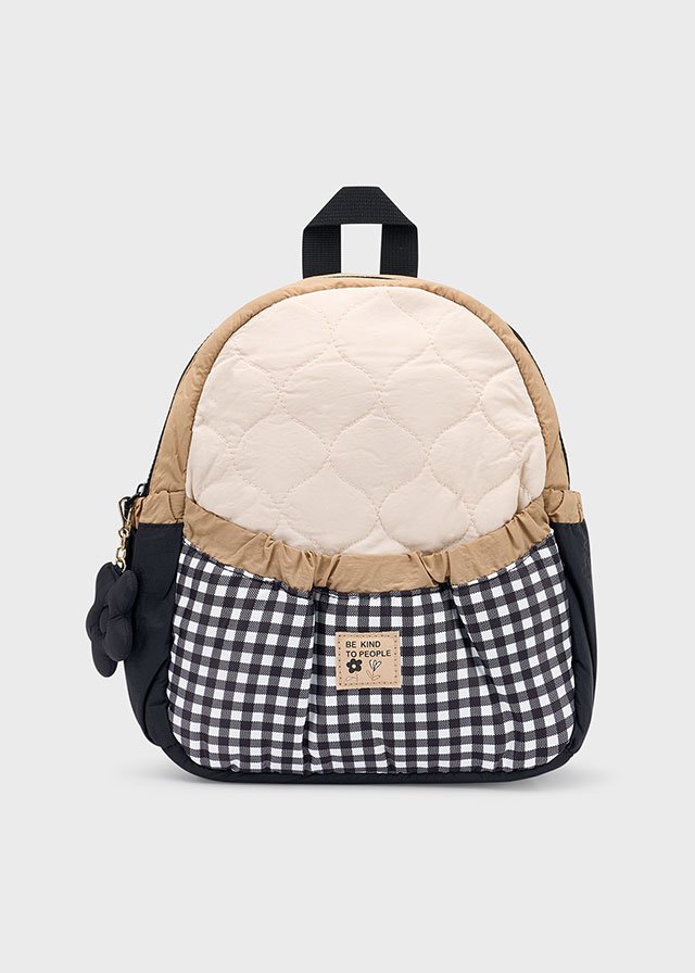Girls quilted backpack
