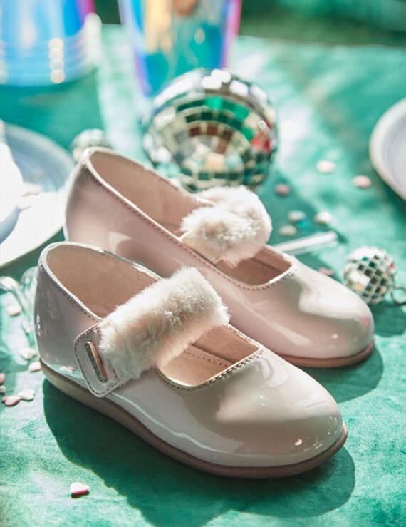 Baby patent leather Mary Janes