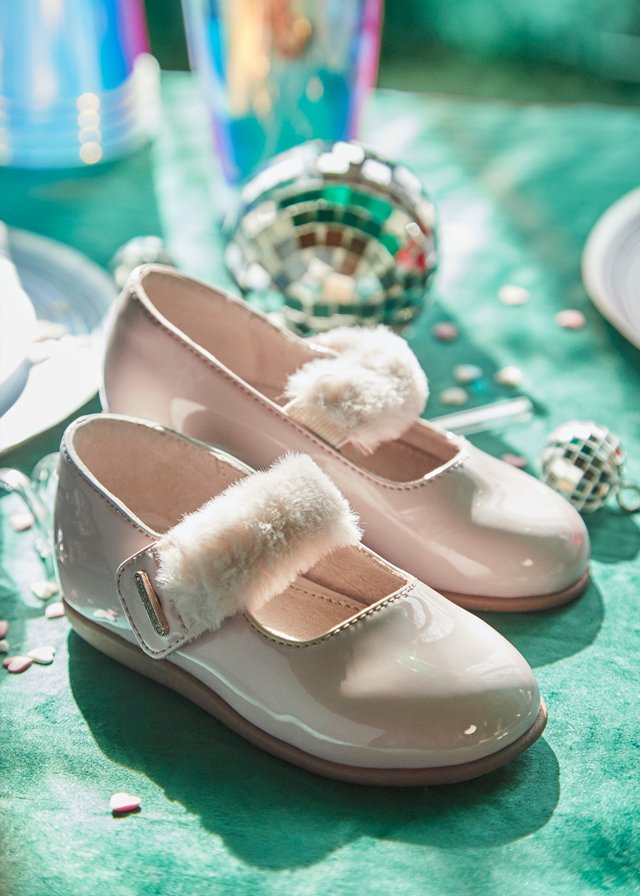 Baby patent leather Mary Janes