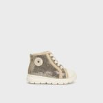 Baby glitter thick sole shoe