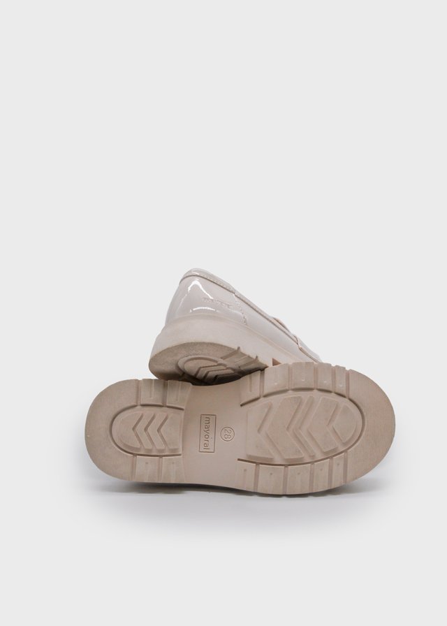 Girls toothed sole Moccasin