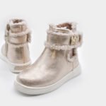 Girls metallic boot