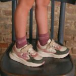 Girls thick soled trainers