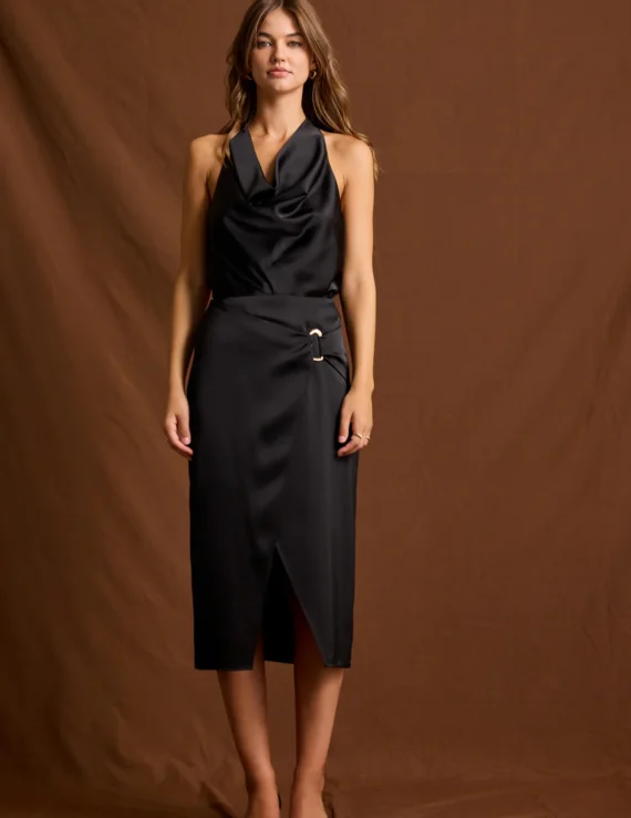 Silk skirt