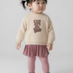 Girls skirt and jumper set