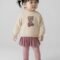 Girls skirt and jumper set