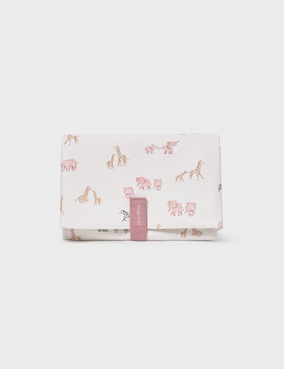 Baby portable printed changing mat