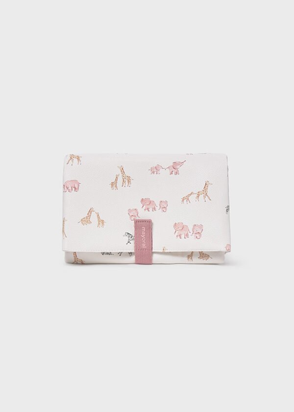 Baby portable printed changing mat