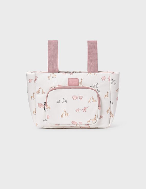 Small printed maternity bag