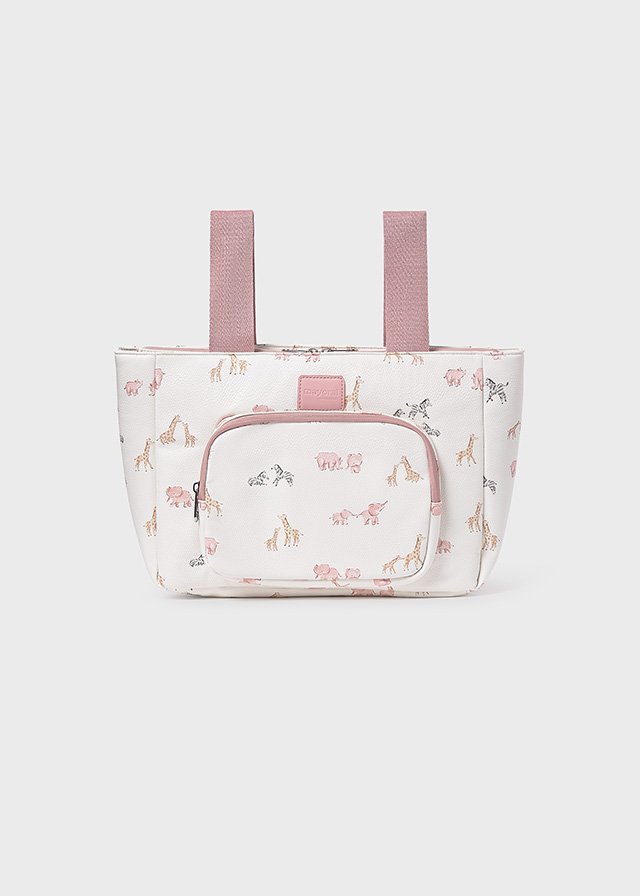 Small printed maternity bag