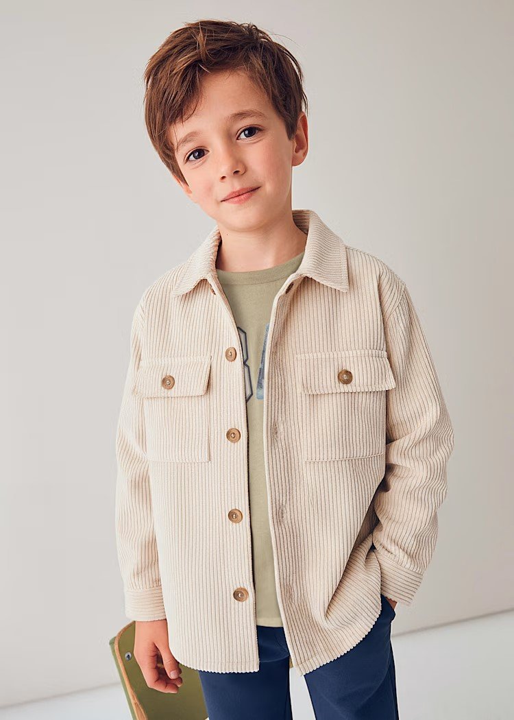 Boys corduroy overshirt