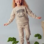 Girls embroidered tracksuit