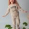 Girls embroidered tracksuit