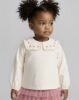 Girls ruffle neck blouse