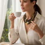 Necklace wooden style