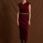 Classy dress with belt
