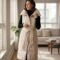 Sleeveless puffer coat