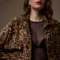 Animal print jacket