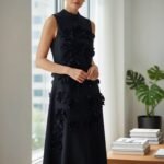 Dress flower aplique