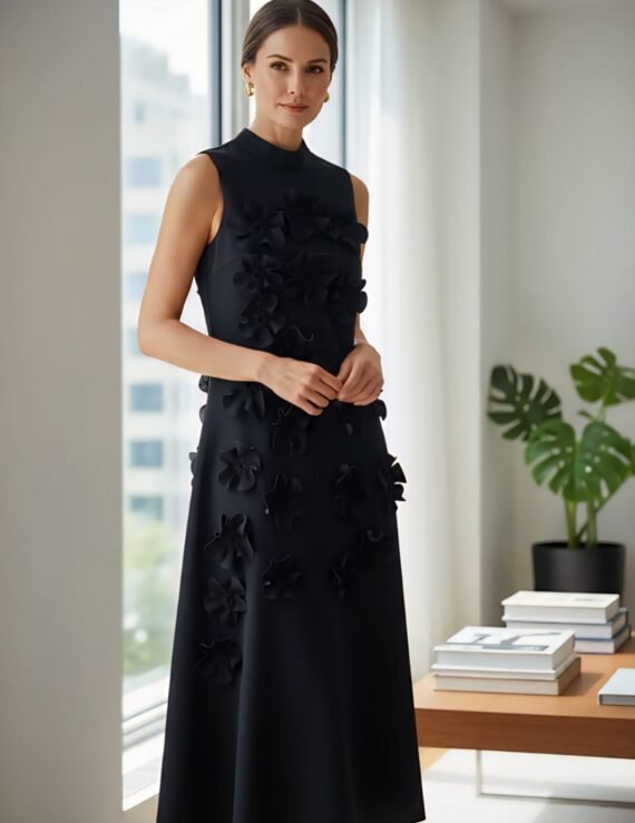 Dress flower aplique