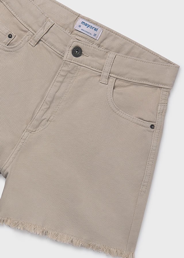 Girls basic twill shorts