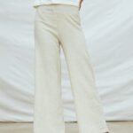 Long linen pants for girls