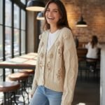 Sequin cardigan
