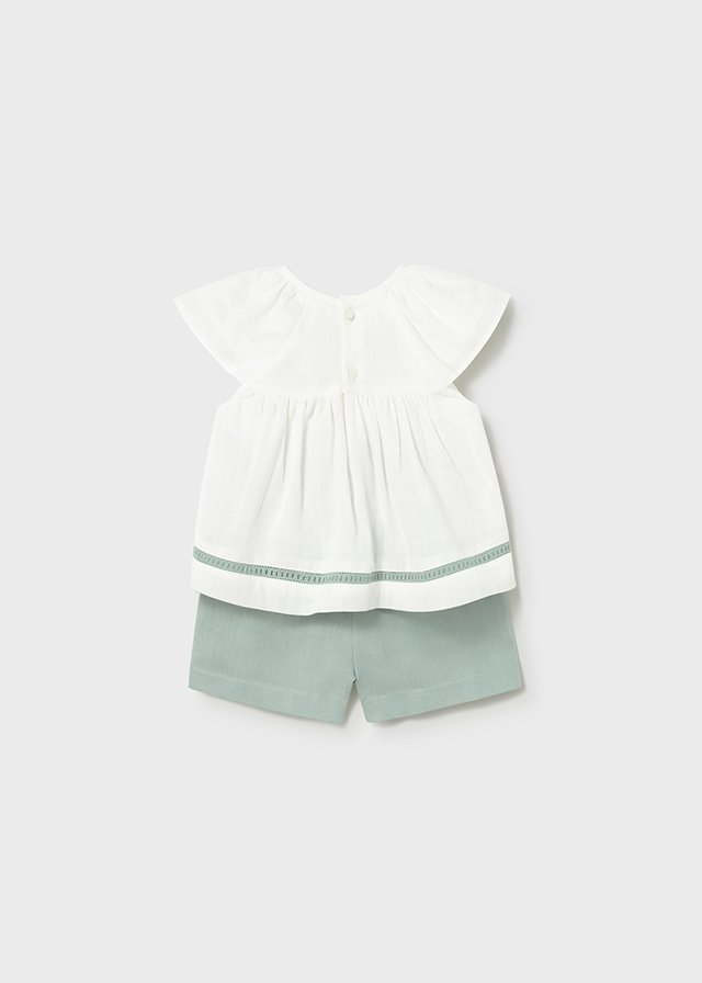 Baby set shorts and blouse