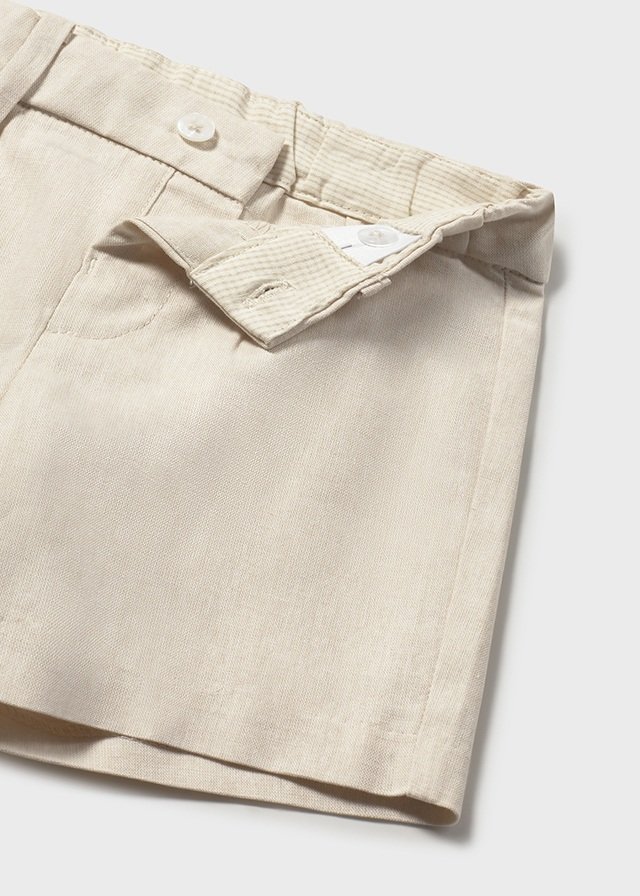 Baby linen dress shorts