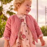 Print reversible windbreaker baby