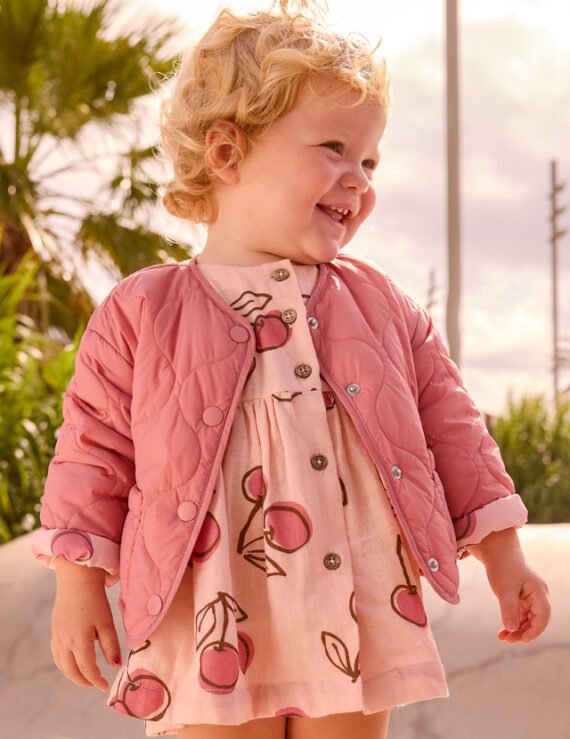 Print reversible windbreaker baby