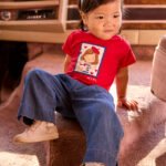 Long flowy trousers baby