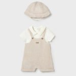 Newborn romper with hat