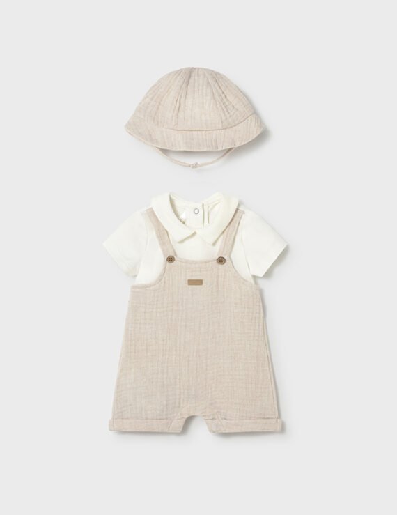 Newborn romper with hat