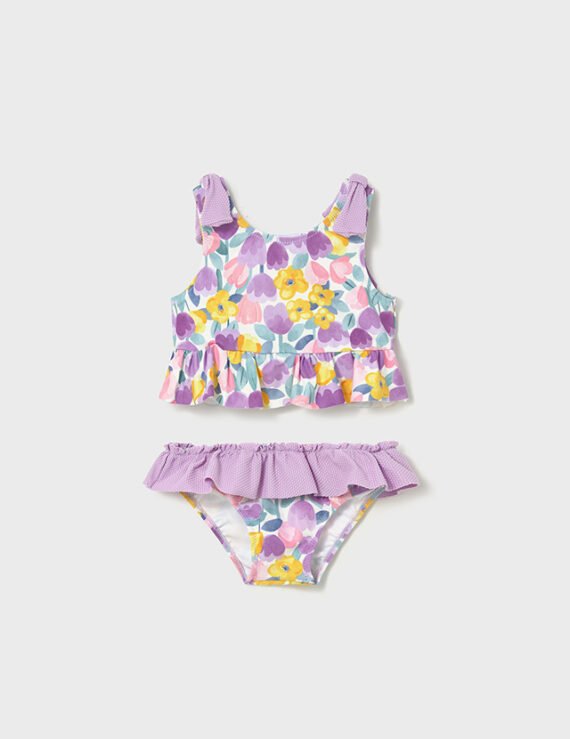 2-piece print swimwear set baby