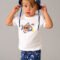 3-piece dungaree set baby with hat