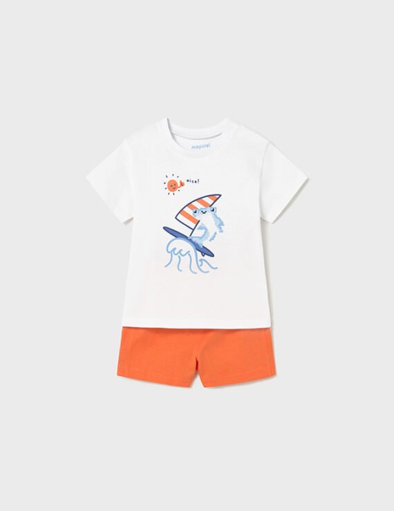 Baby trousers and T-shirt set