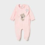 Newborn body with bib