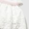 Newborn girl's formal dress with sash