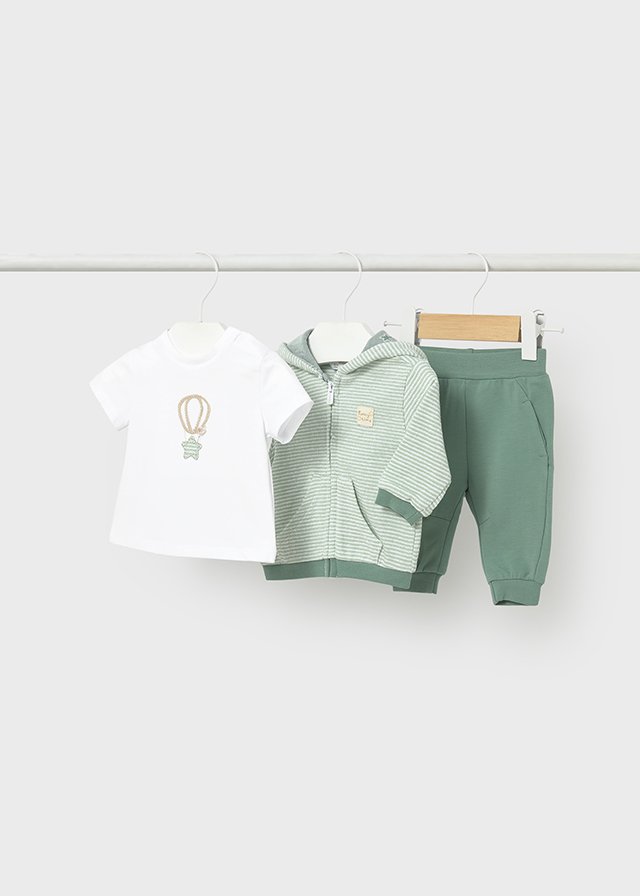 Tracksuit with newborn T-shirt