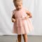 Baby pleated tulle dress