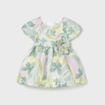 Baby flower print ceremony dress